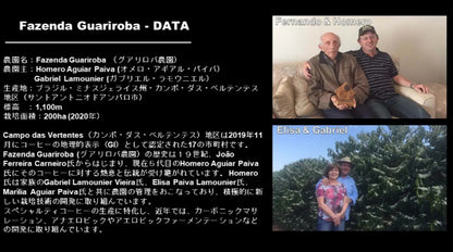 ブラジル / Fazenda Guariroba【深煎り】　