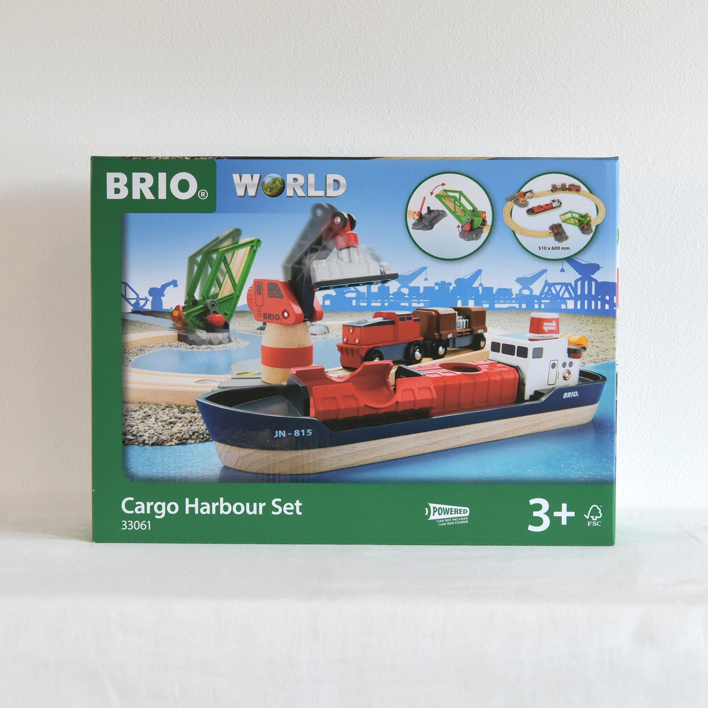 BRIO カーゴハーバーセット 33061