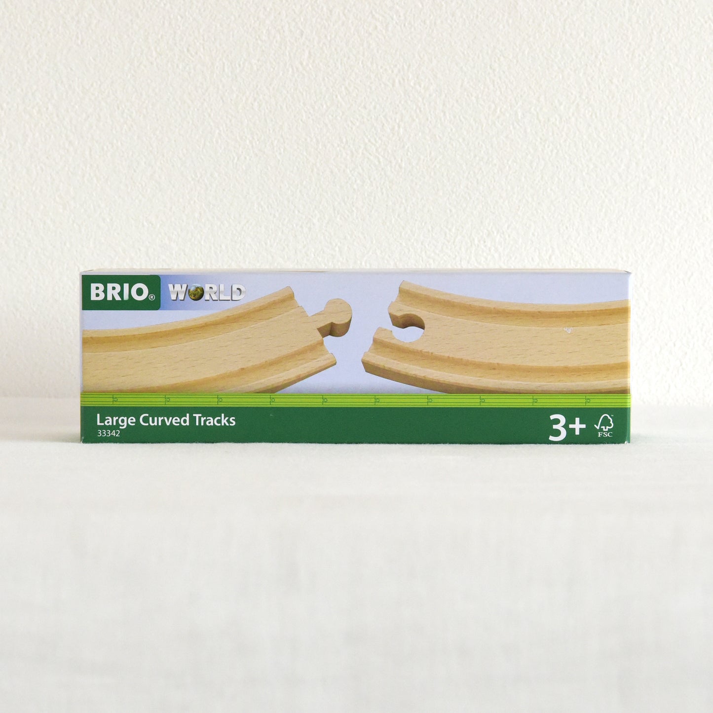 BRIO カーブレール170mm 33342