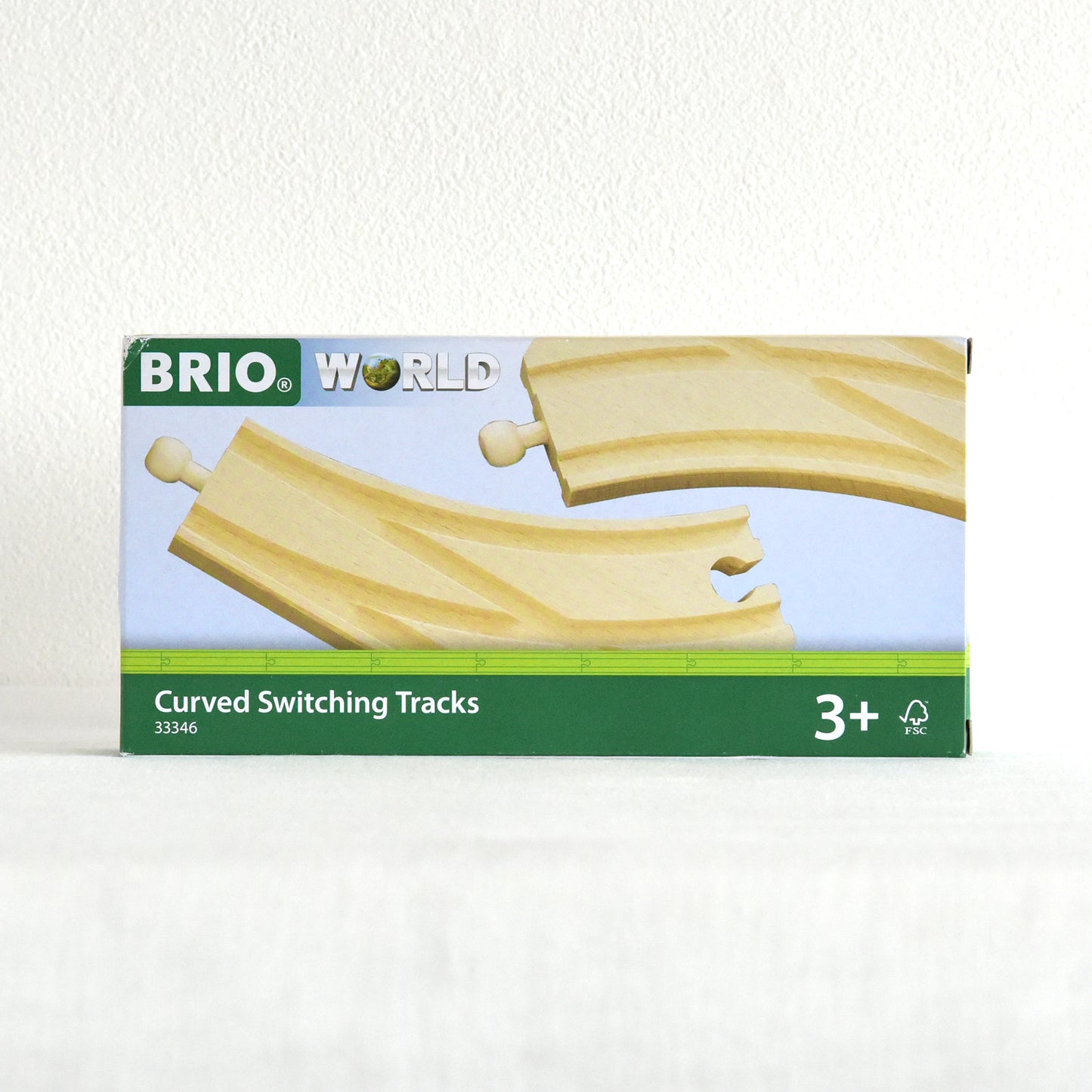 BRIO カーブポイントレール 33346