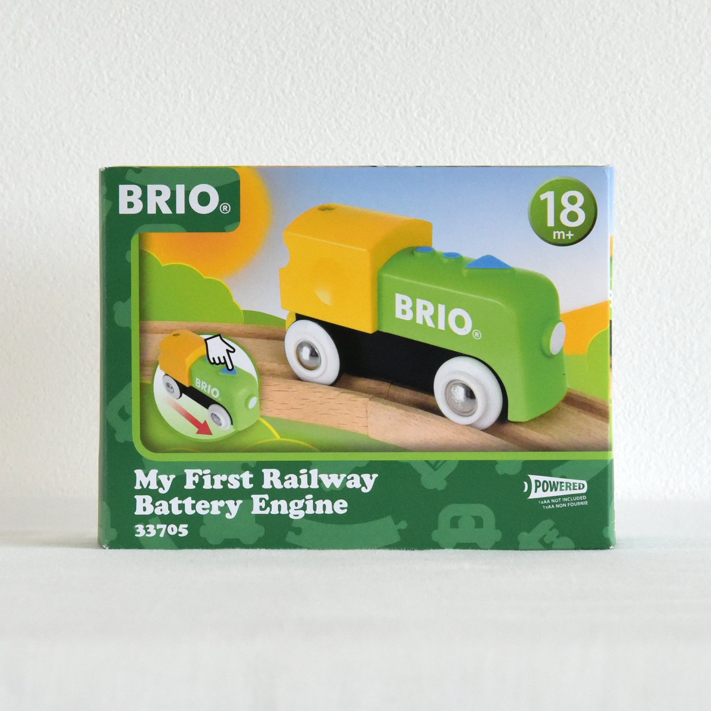 BRIO マイファースト バッテリーパワー機関車 33705