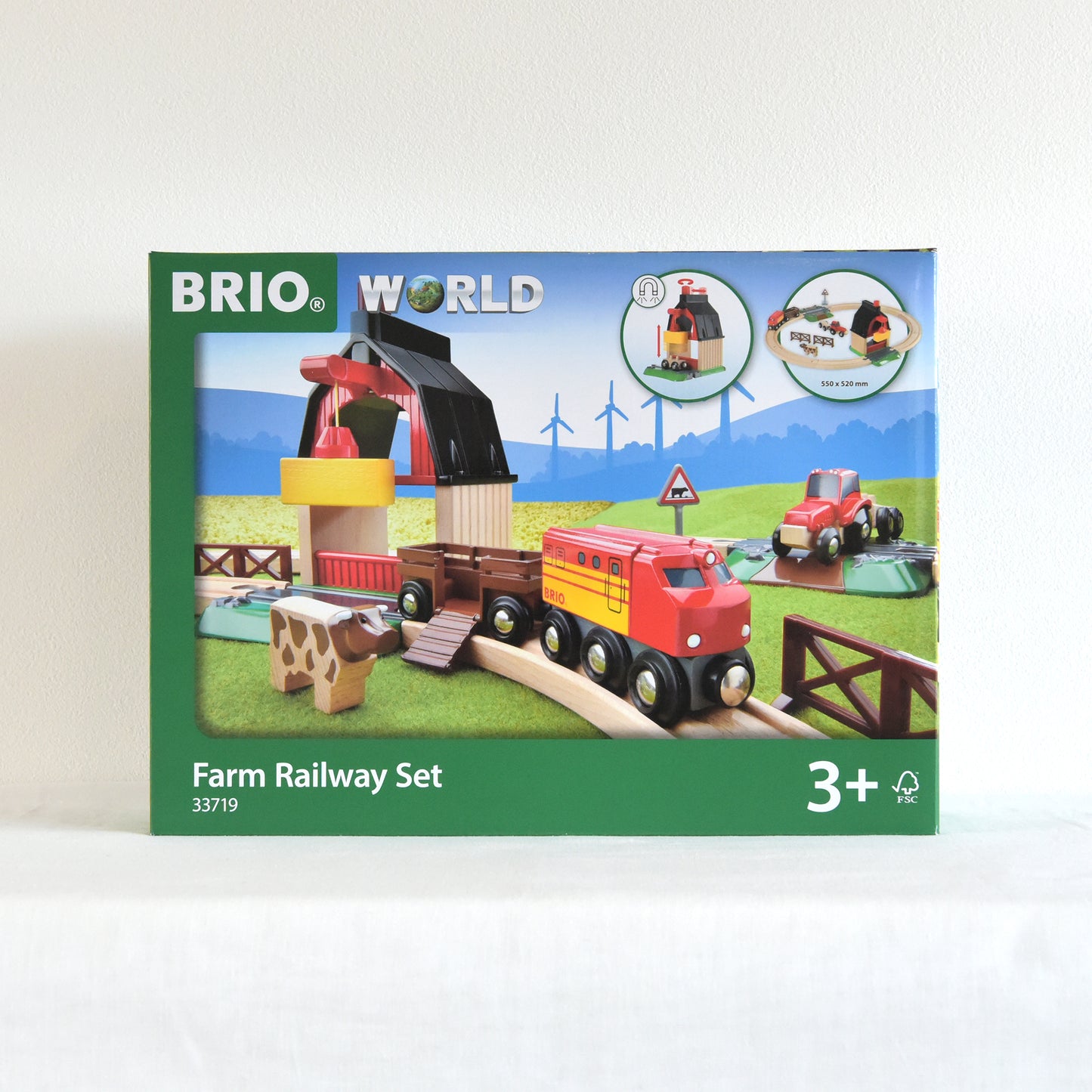 BRIO ファームレールセット 33719