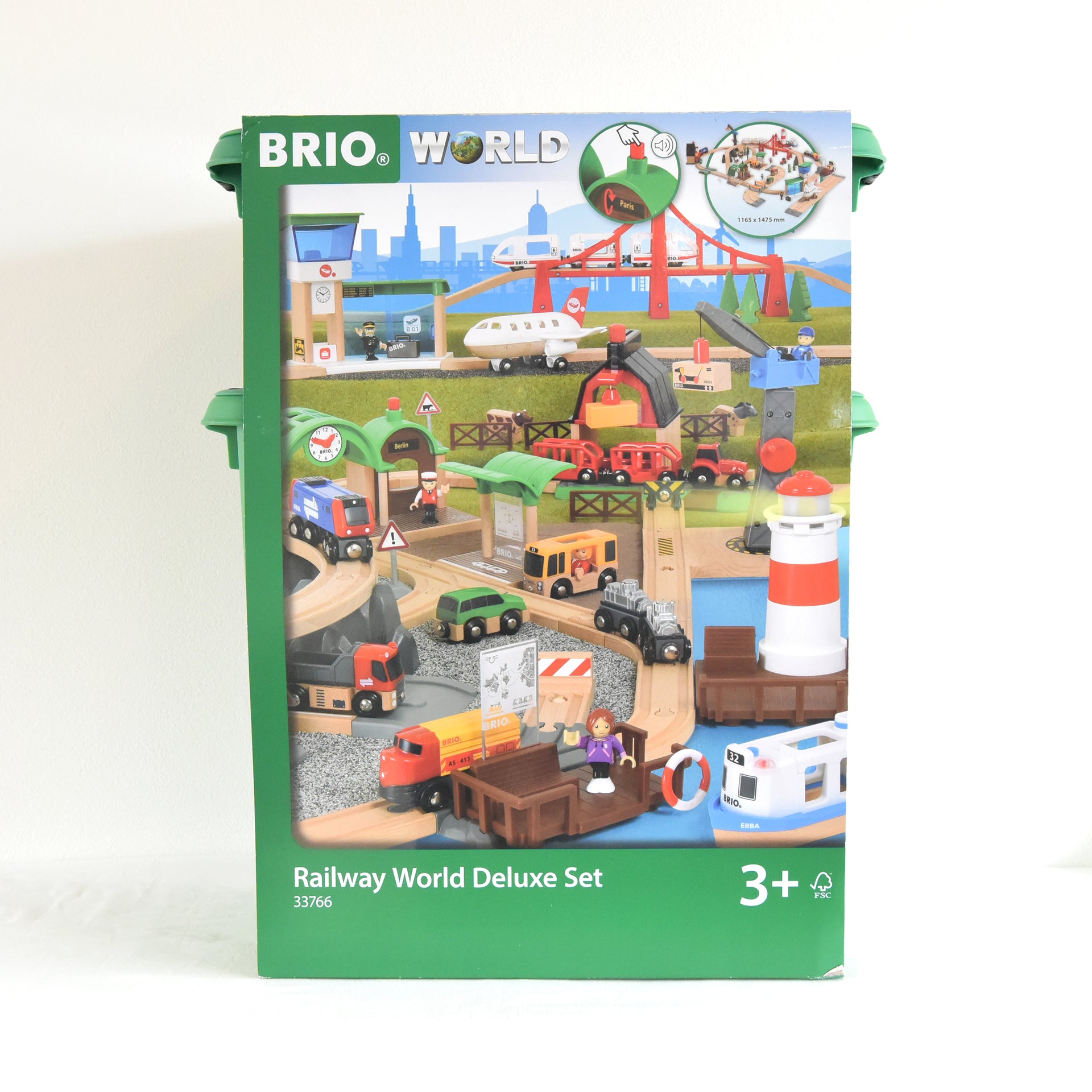 BRIO ワールドデラックスセット 33766 – Toy&Co- おもちゃとコーヒーの店 