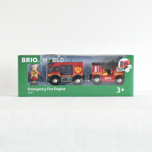 BRIO ライト&サウンド付ファイヤートラック 33811