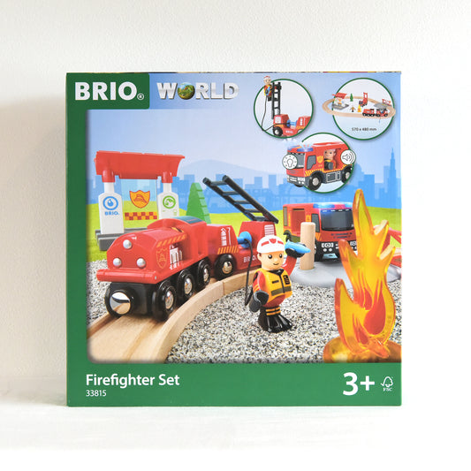 BRIO ファイヤーレスキューセット 33815