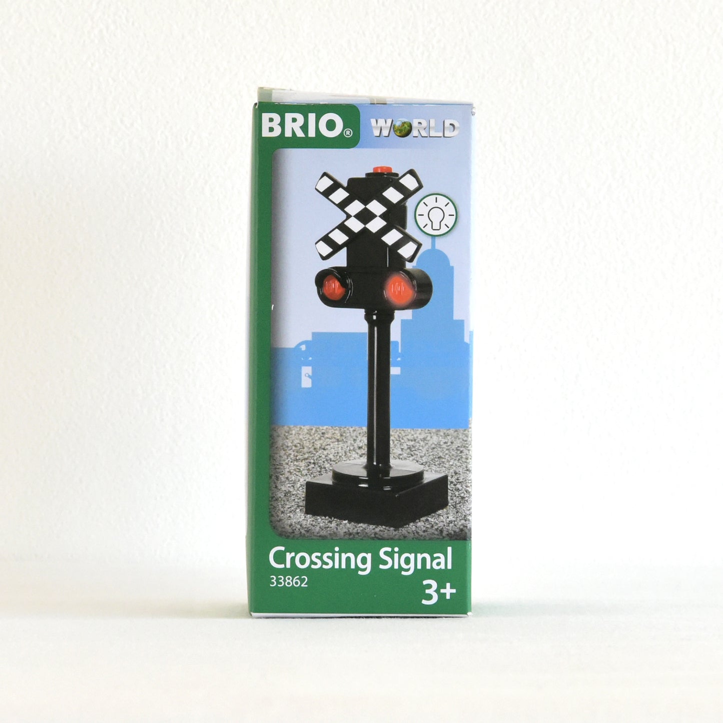 BRIO ライト付き踏切シグナル 33862