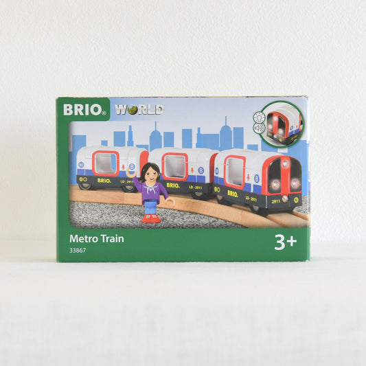 BRIO ライト&サウンド メトロ列車 33867