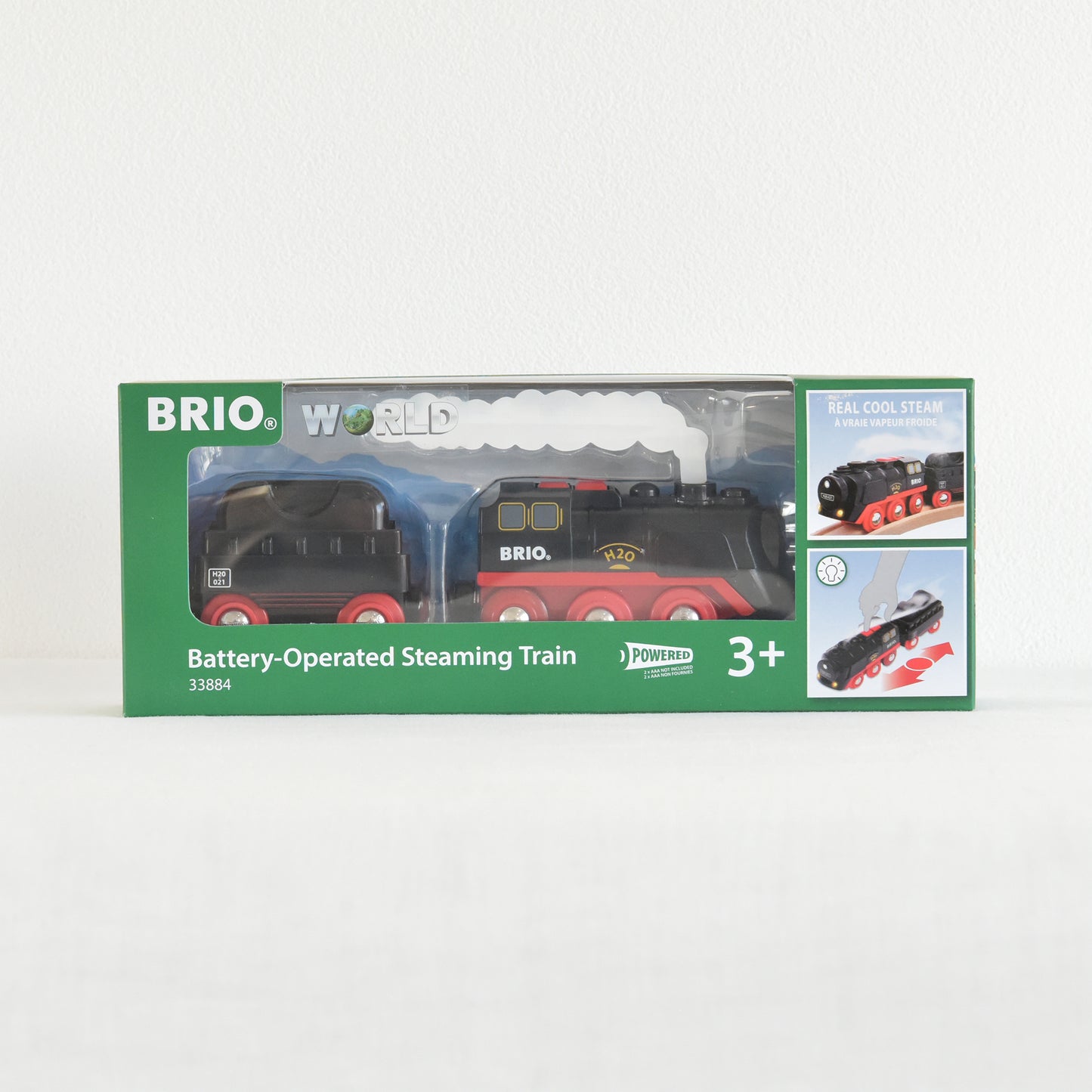 BRIO バッテリーパワー スチームトレイン 33884