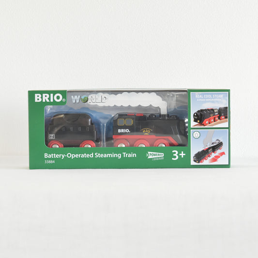 BRIO バッテリーパワー スチームトレイン 33884