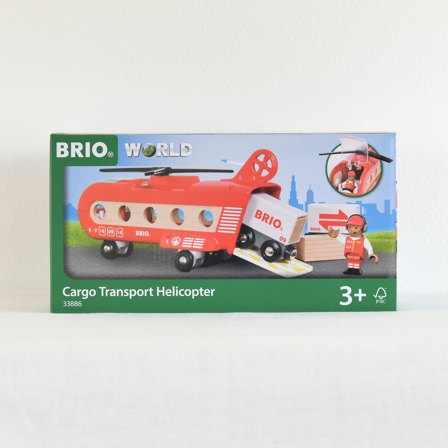 BRIO カーゴヘリコプター 33886