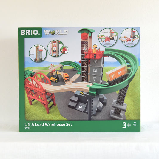 BRIO ウェアハウスレールセット 33887