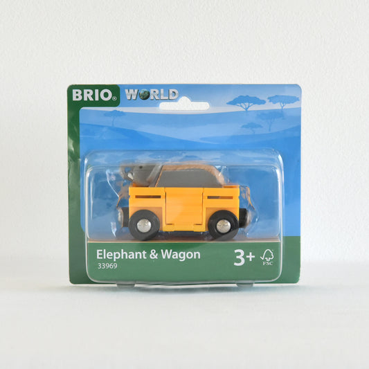 BRIO ゾウとワゴン 33969