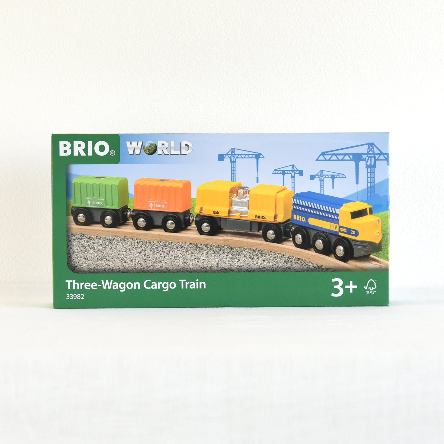 BRIO カーゴトレイン 33982