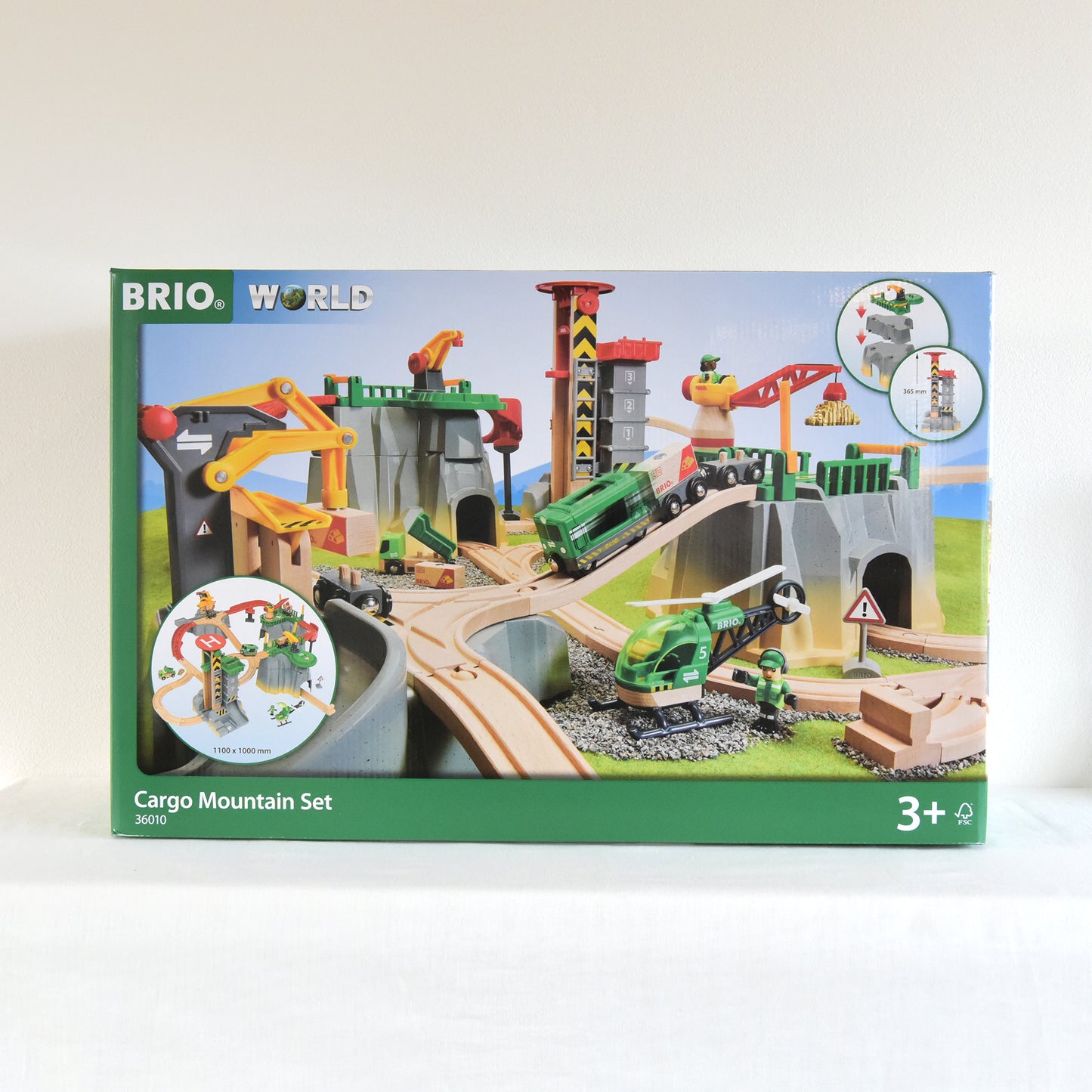 BRIO カーゴマウンテンセット 36010