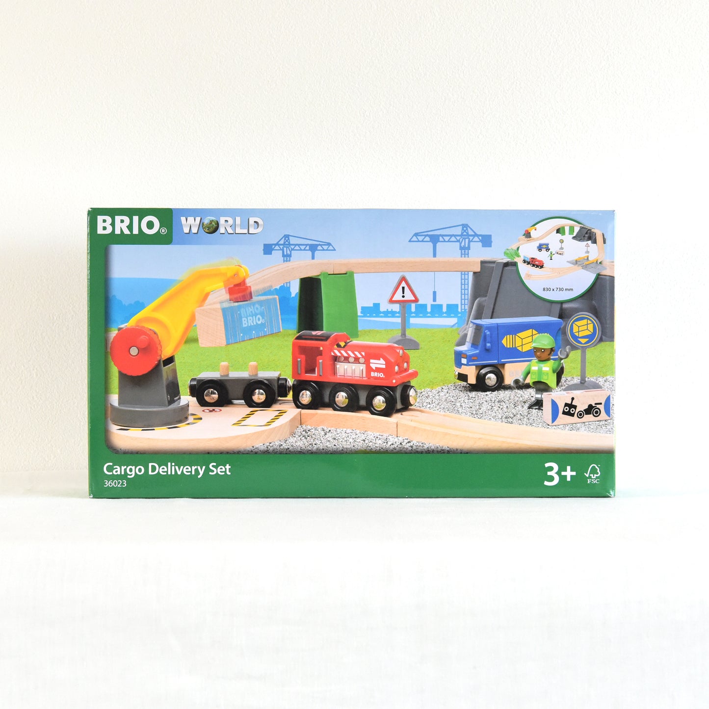 BRIO カーゴデリバリーセット 36023