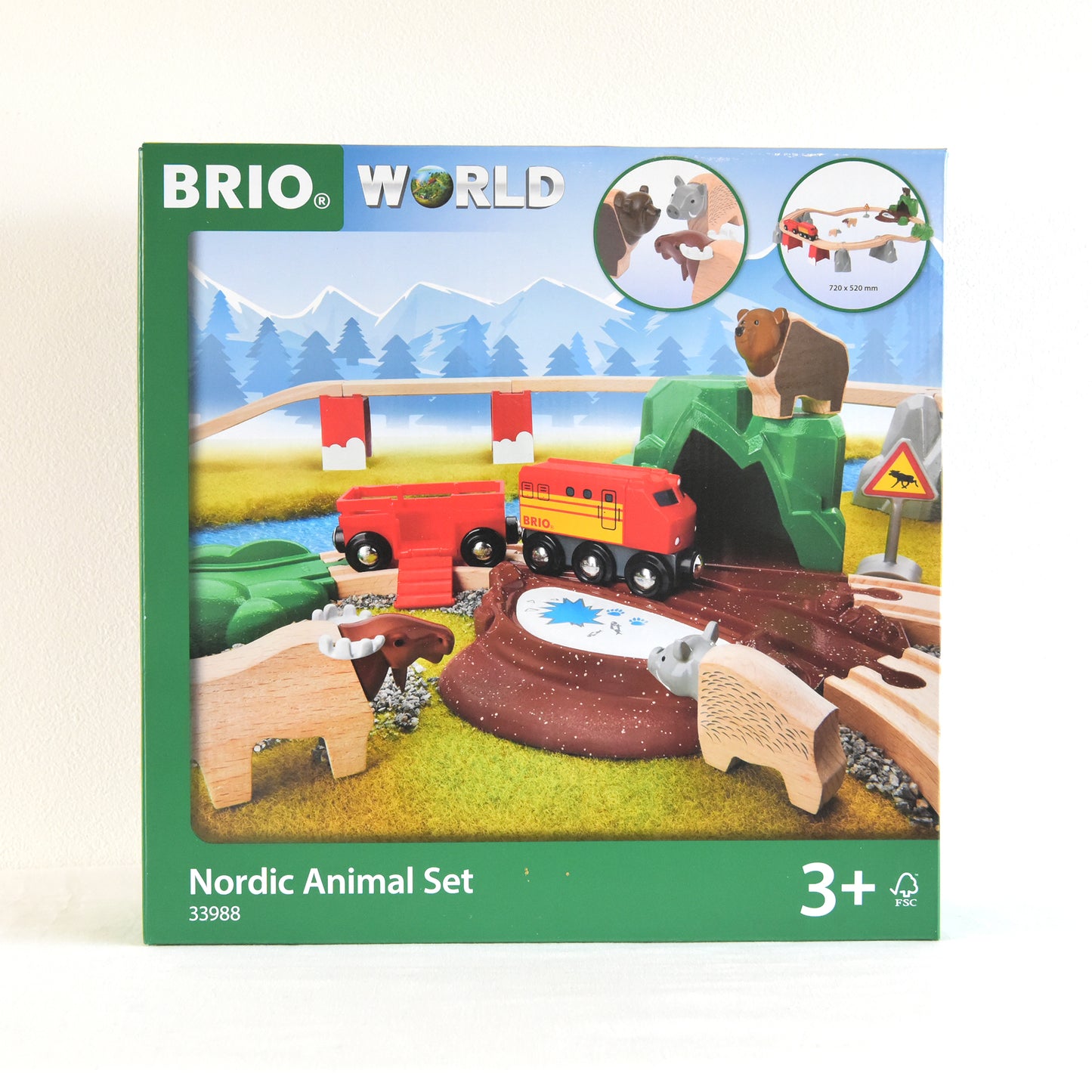 BRIO フォレストアニマルセット【限定商品】 33988