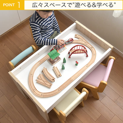 Kidzoo キッズー キッズープレイテーブル(幅90cm)